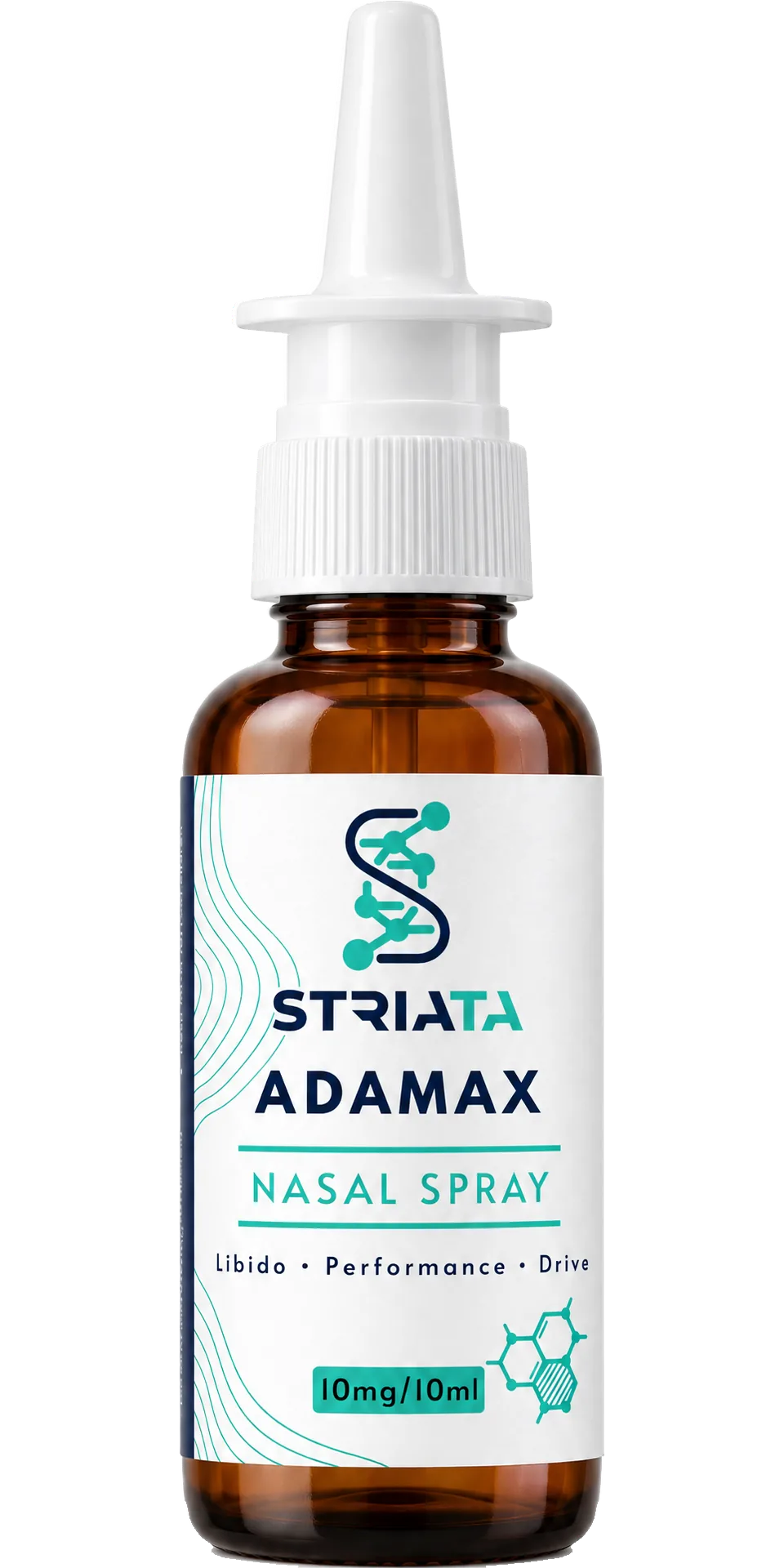 Adamax Nasal Spray, 10ml amber bottle from STRIATA