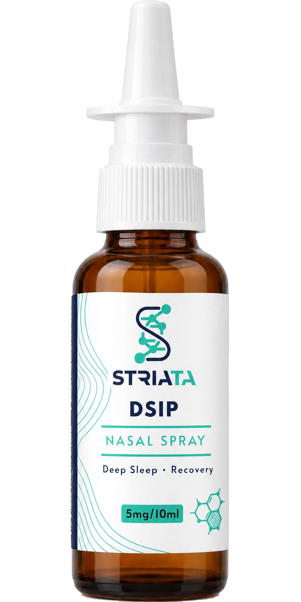 DSIP Nasal Spray, 10ml amber bottle from STRIATA