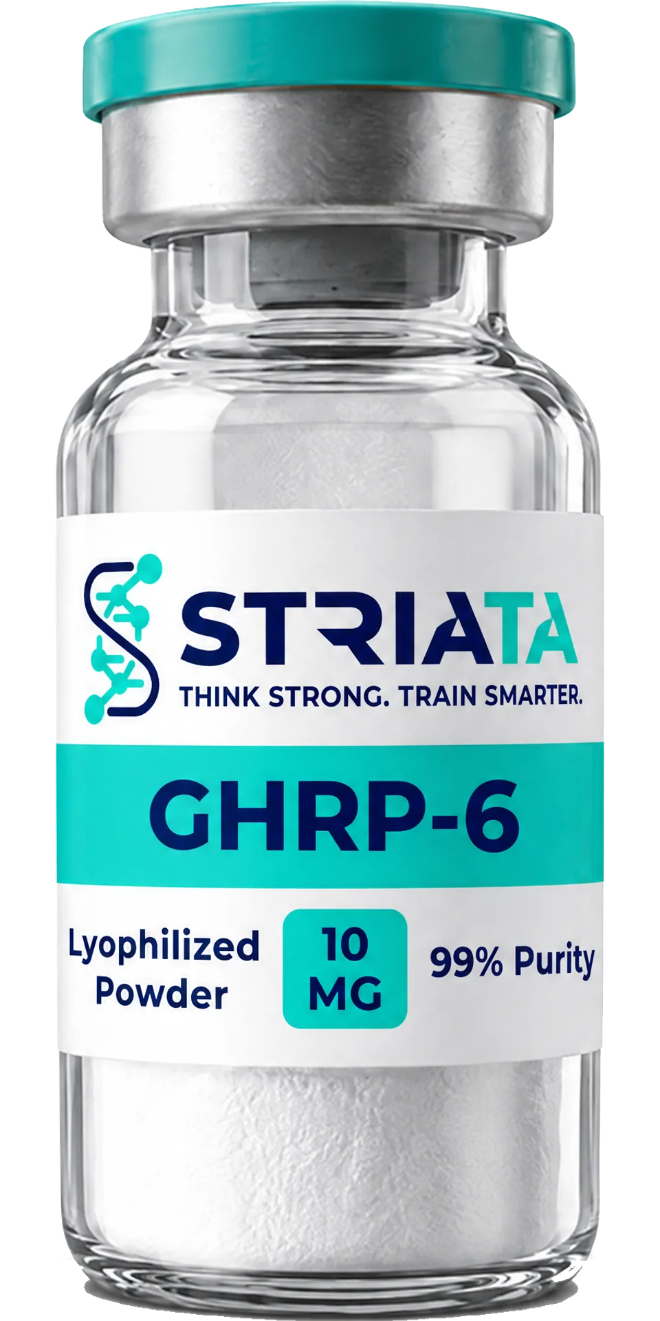 GHRP-6 vial from STRIATA