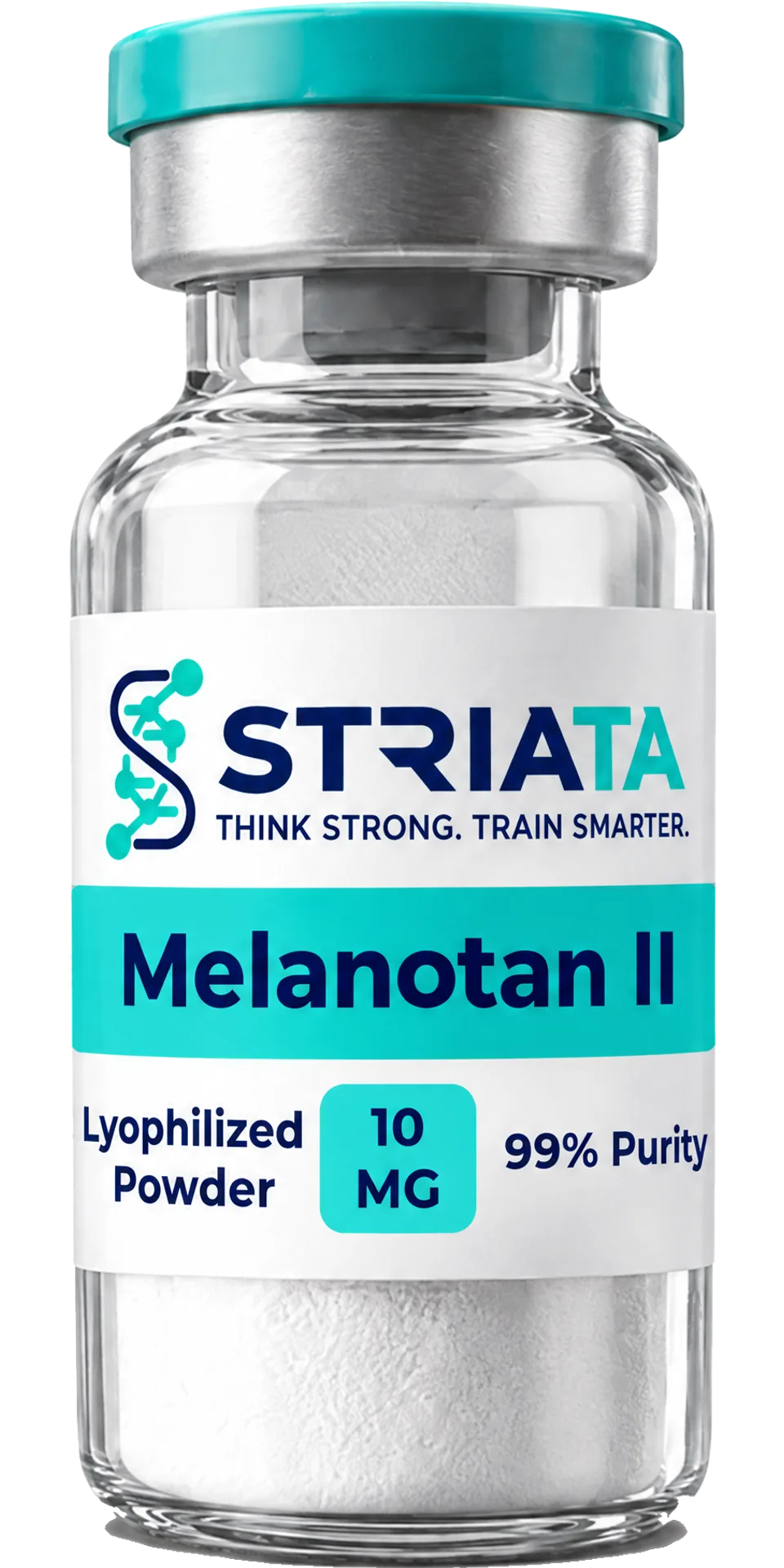Melanotan II vial from STRIATA