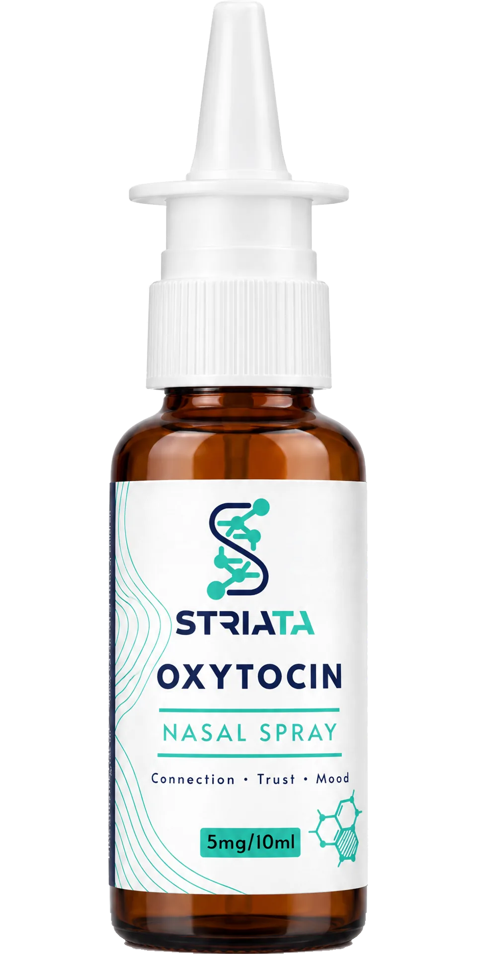 Oxytocin Nasal Spray, 10ml amber bottle from STRIATA