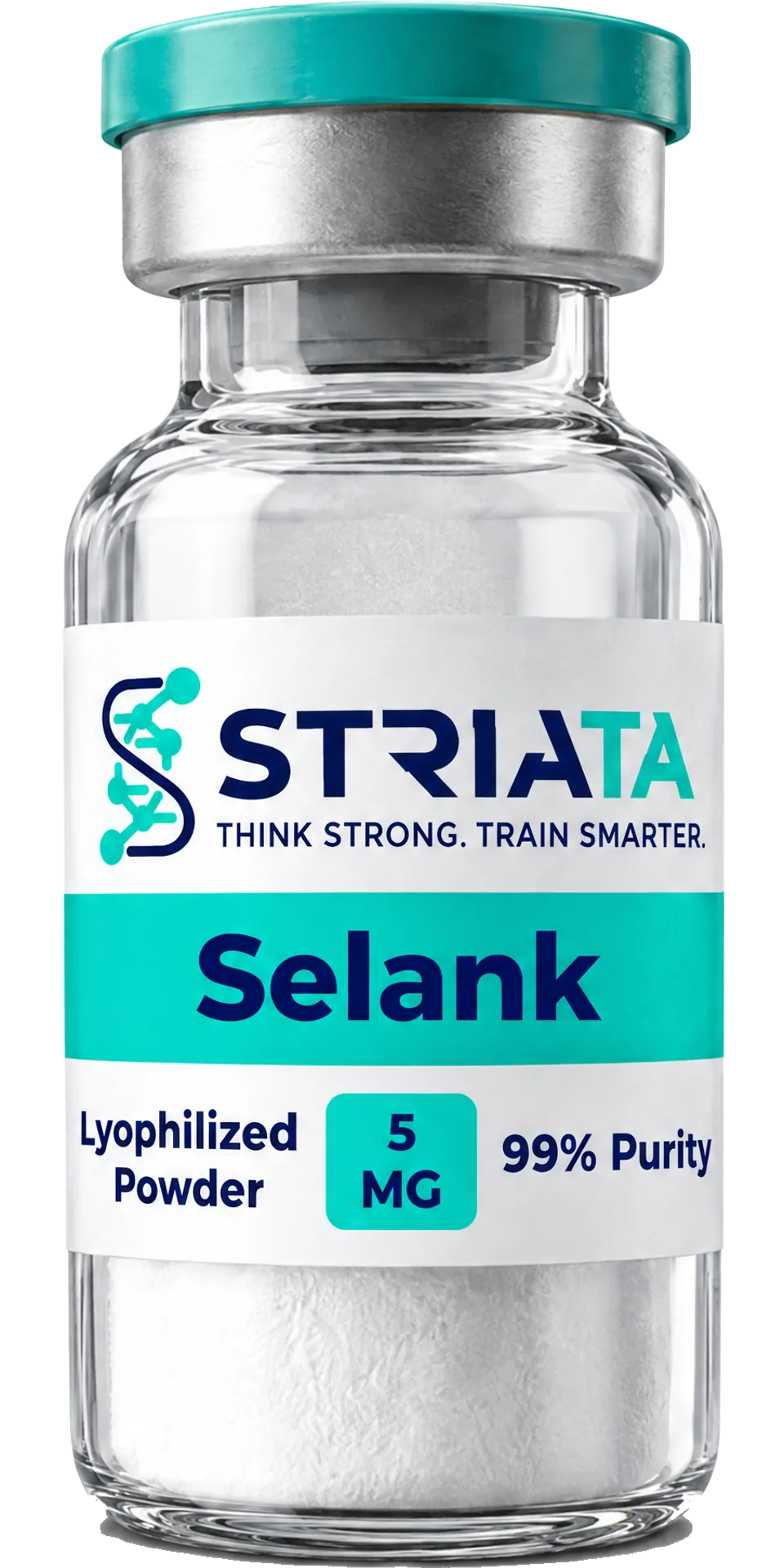 Selank vial from STRIATA