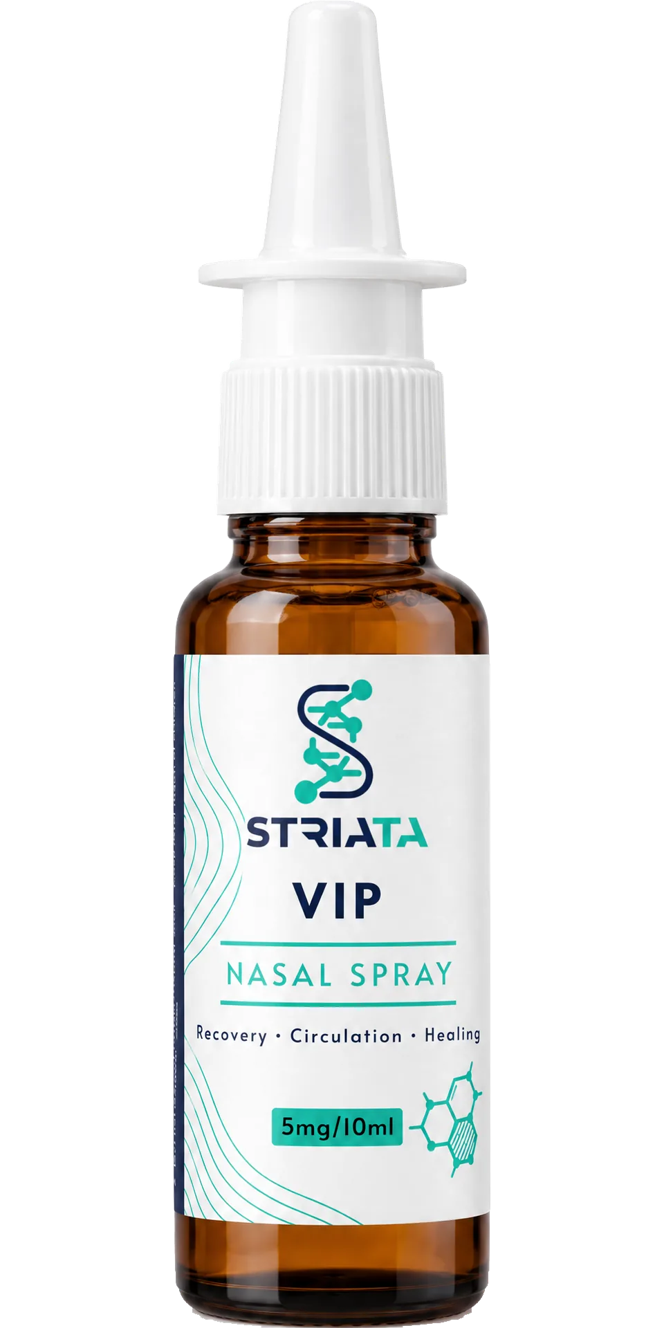 VIP Nasal Spray, 10ml amber bottle from STRIATA